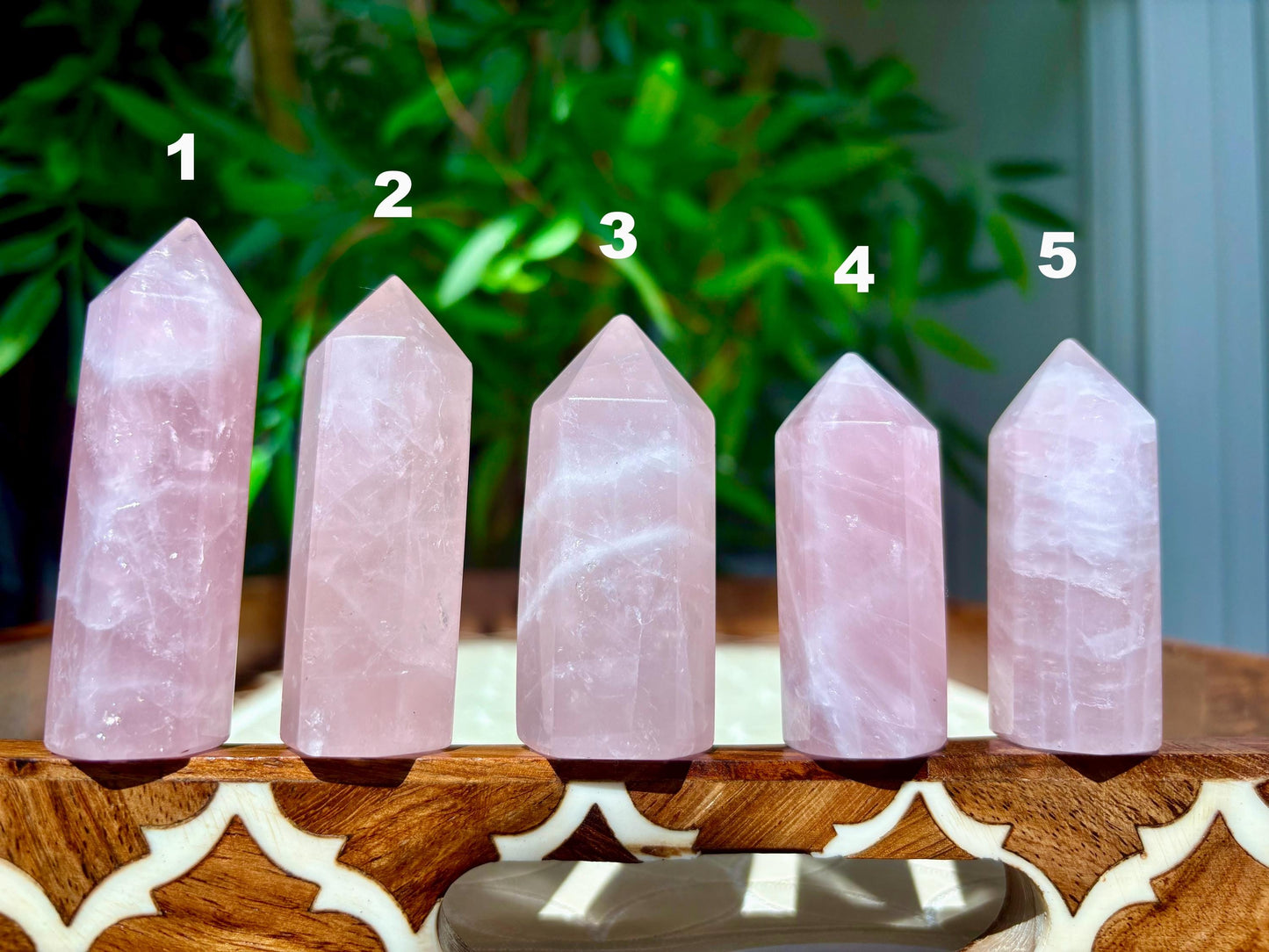 Rose Quartz Towers; 2.3- 2.99 inches