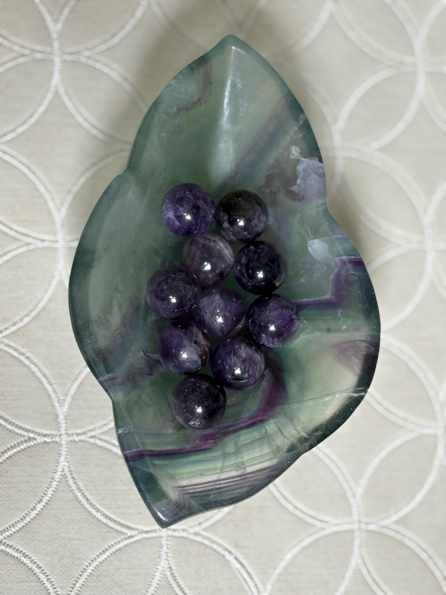 Mini Amethyst Spheres; 16mm