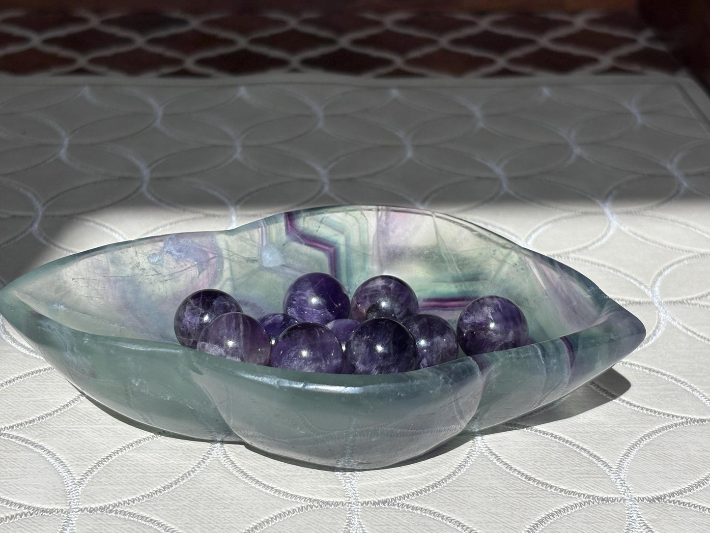 Mini Amethyst Spheres; 16mm