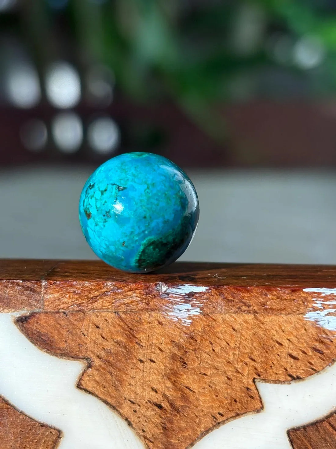 Mini Phoenix Turquoise Spheres; 12.5mm