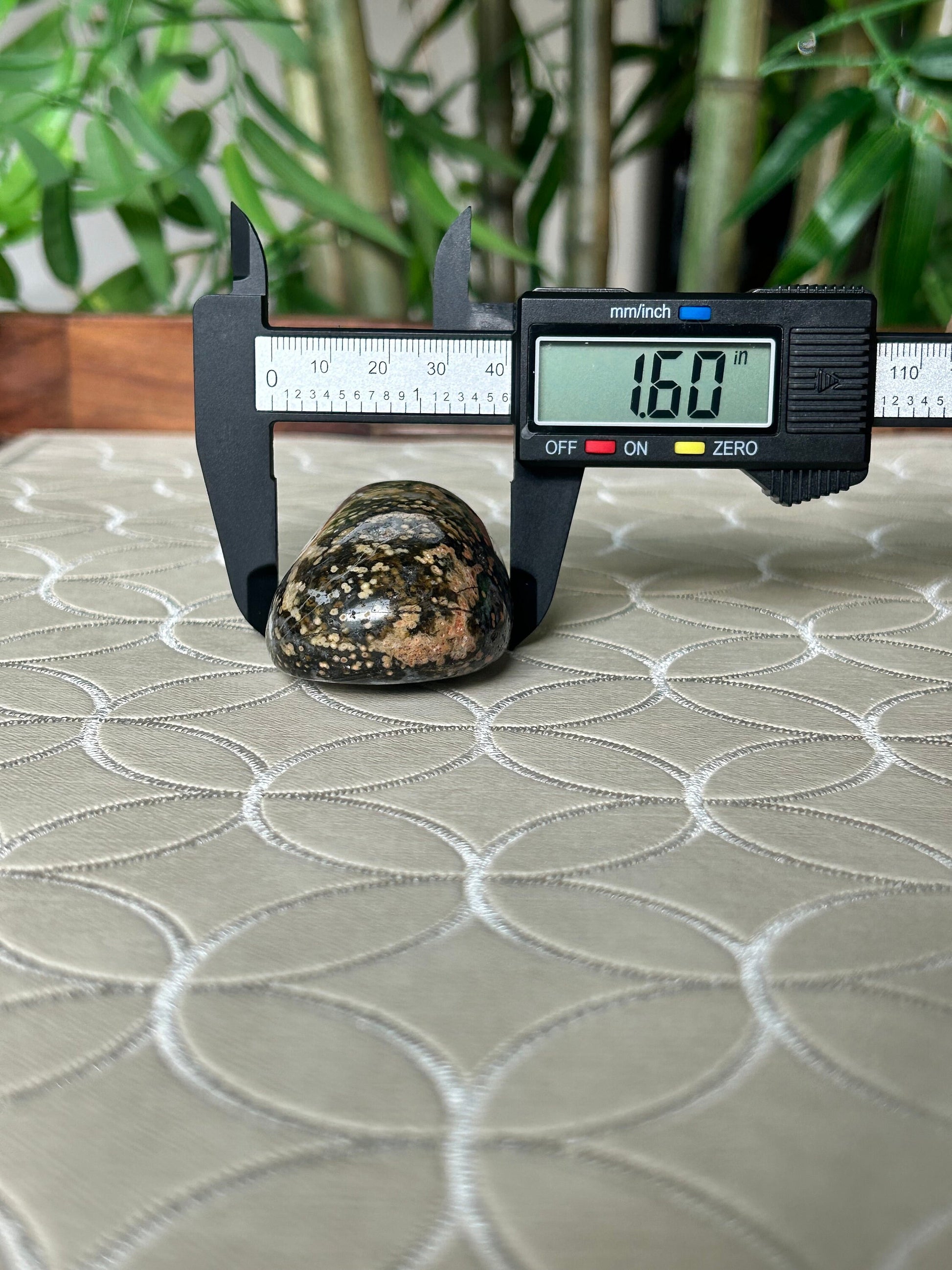 Genuine Ocean Jasper Free Form: Authentic Crystal Healing Stone