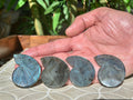 Super Flashy Labradorite Shells; Crystal Carvings