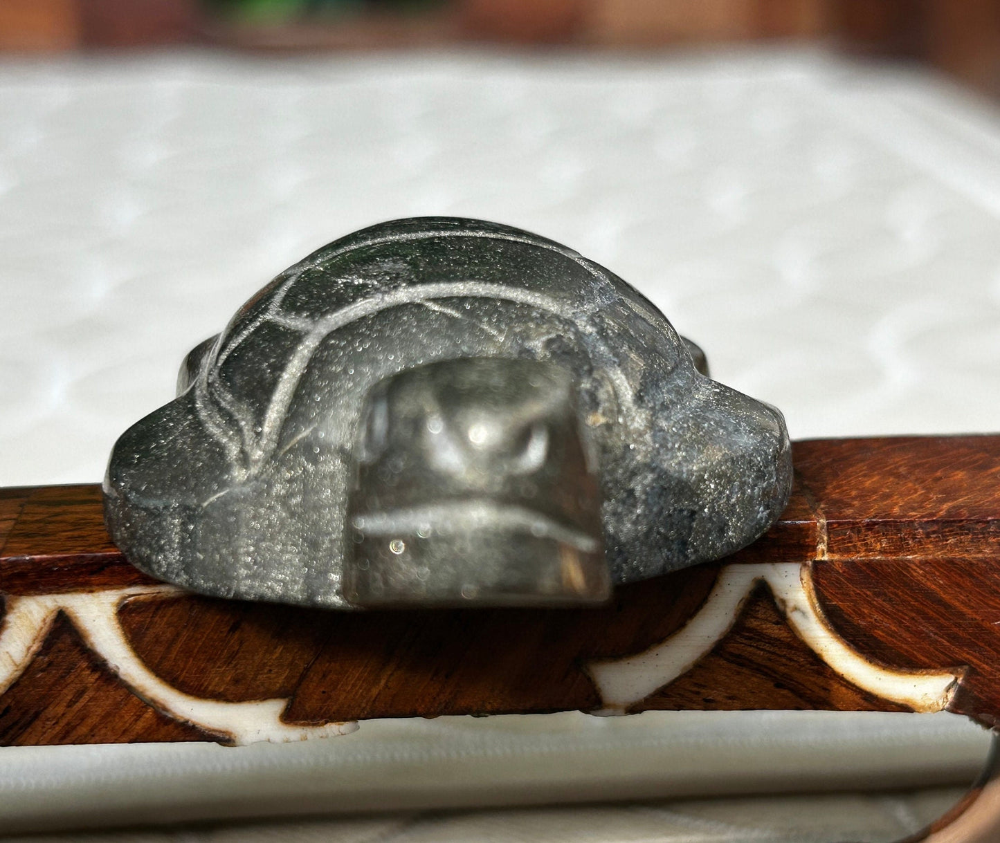 Pyrite Turtle Crystal Carvings; 2.5 inches
