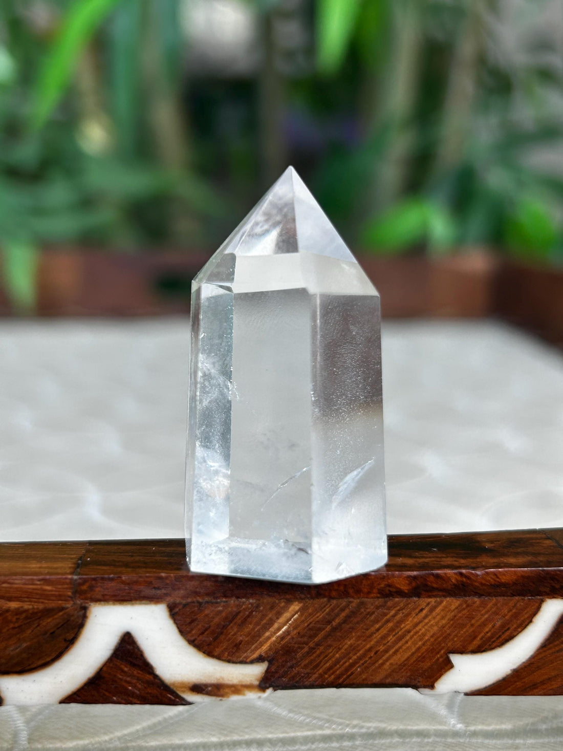 Clear Quarts Points; Self-Standing 1.5-1.7 inch