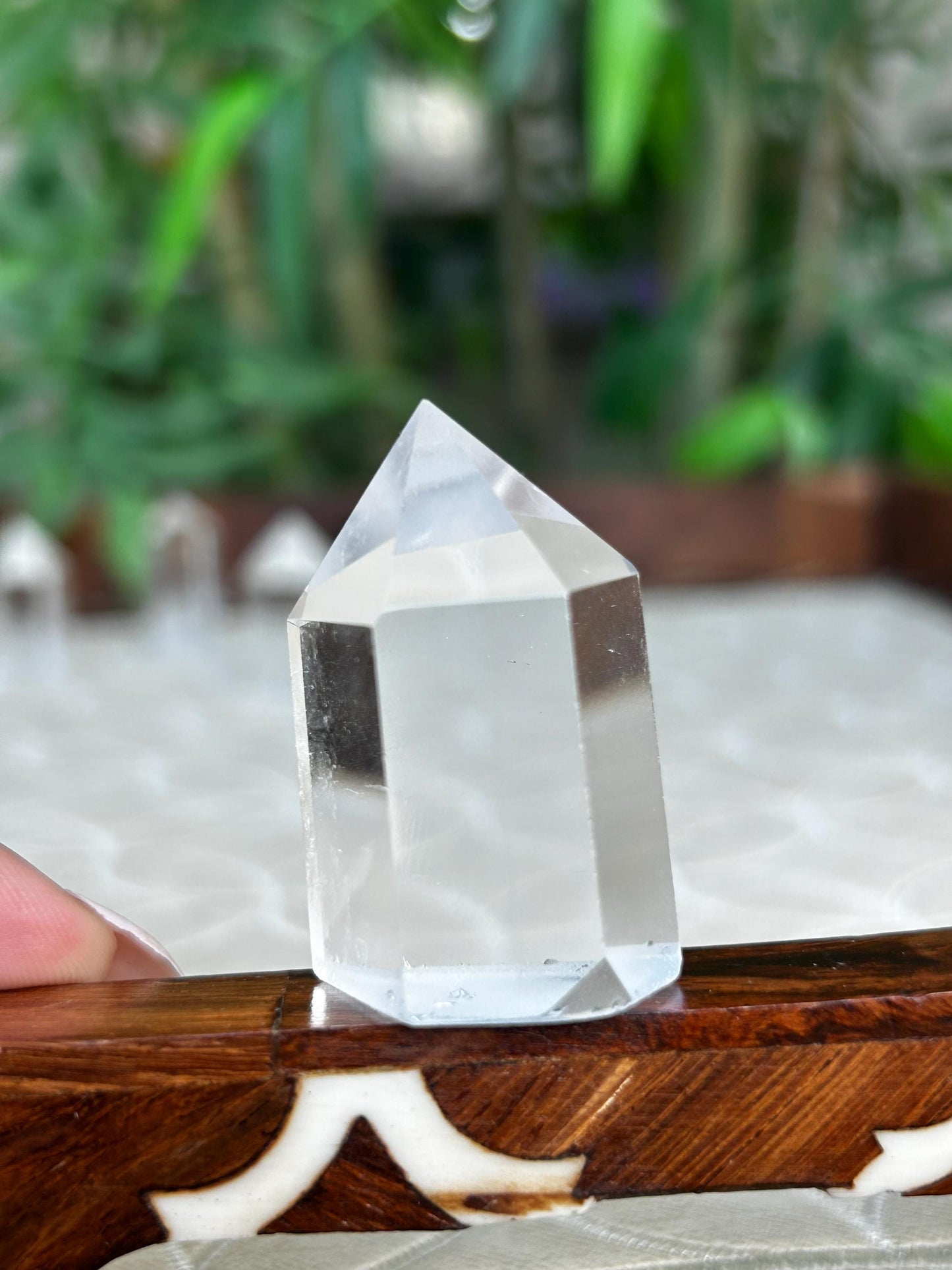 Clear Quarts Points; Self-Standing 1.5-1.7 inch