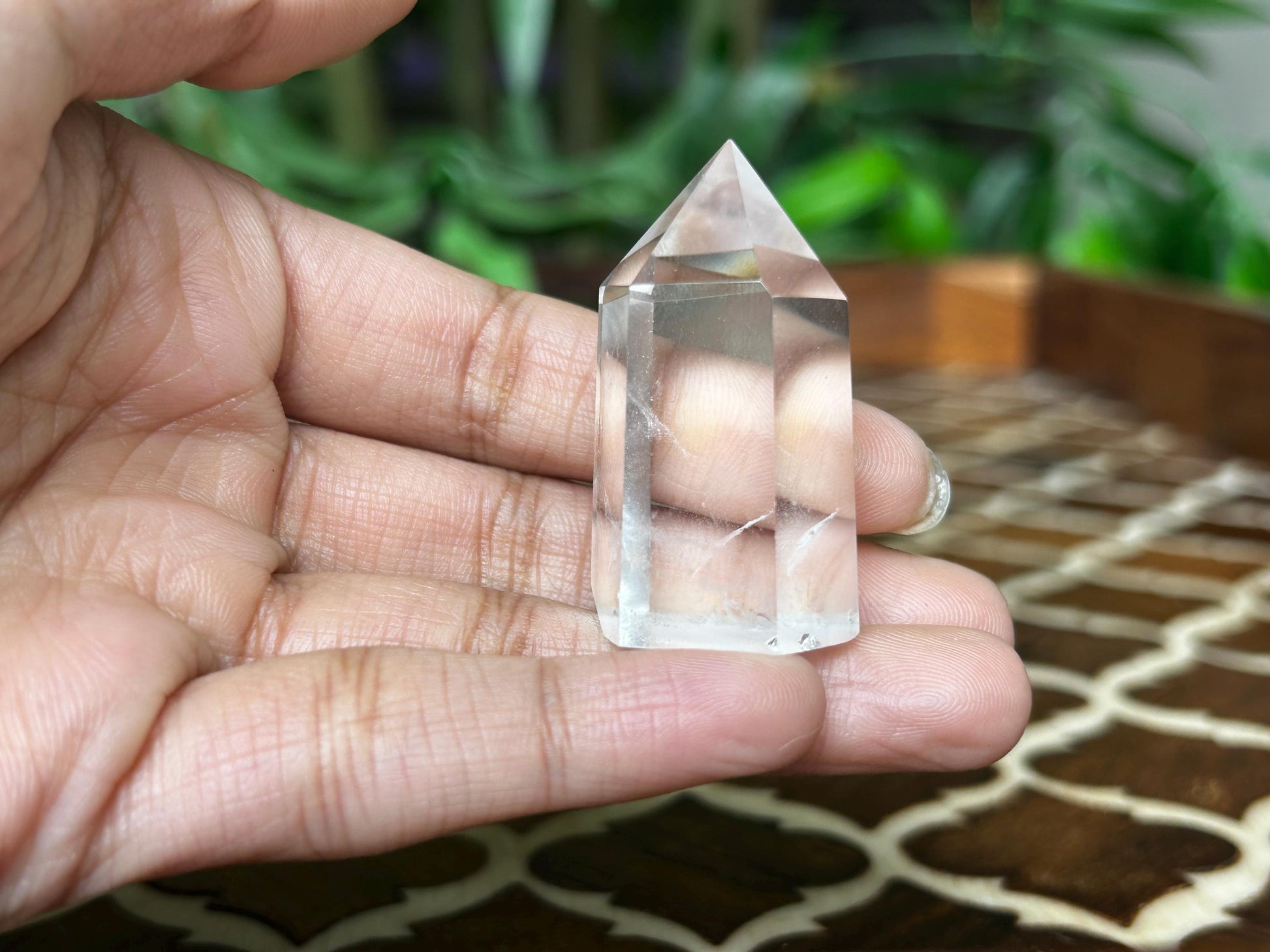 Clear Quarts Points; Self-Standing 1.5-1.7 inch