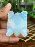AAA Quality Opalite Turtles ; Crystal Turtle Carvings;