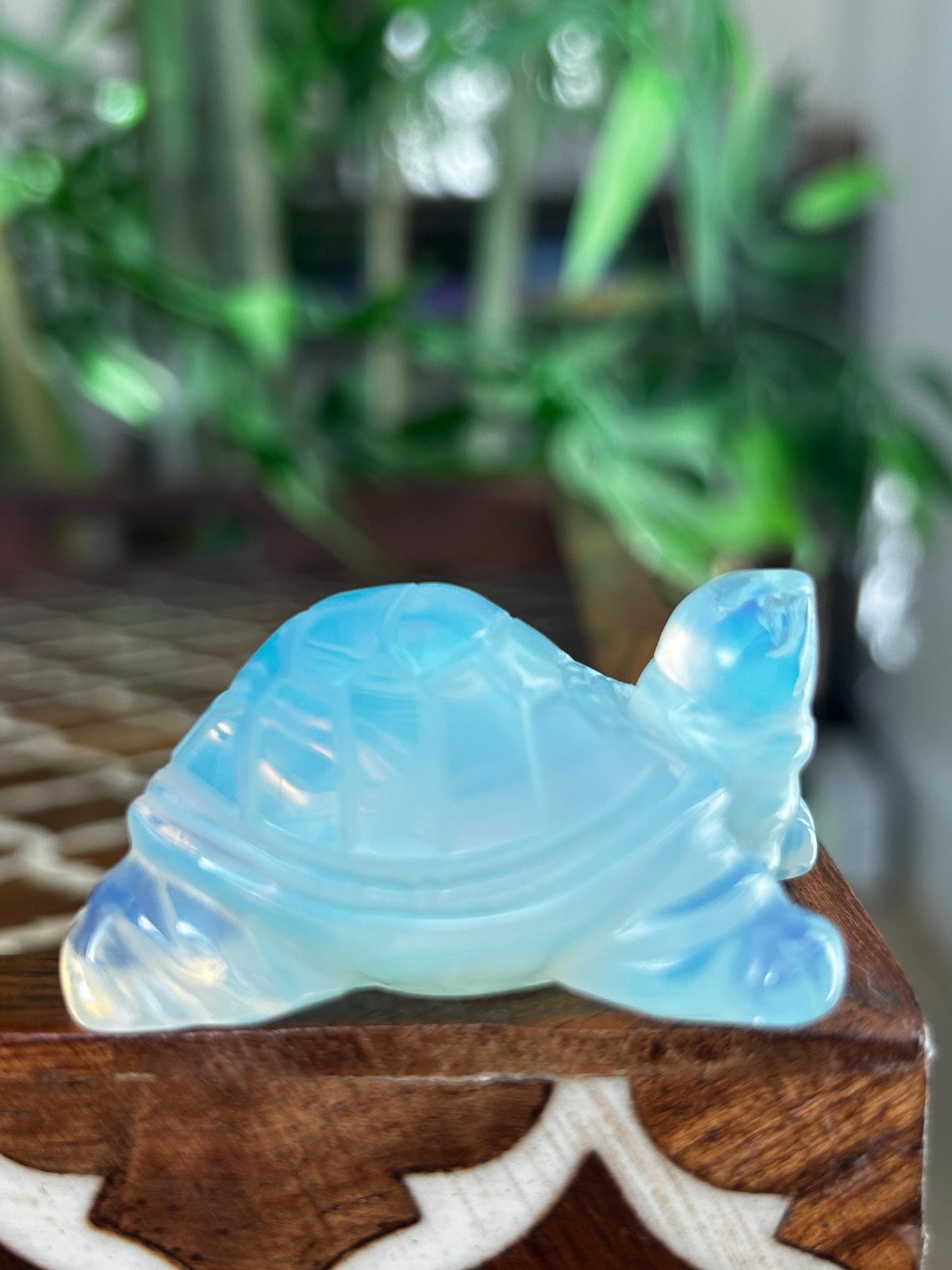 AAA Quality Opalite Turtles ; Crystal Turtle Carvings;