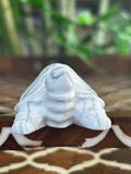 Howlite Crystal Turtle Carving: Healing Stone (1.92 Inches)