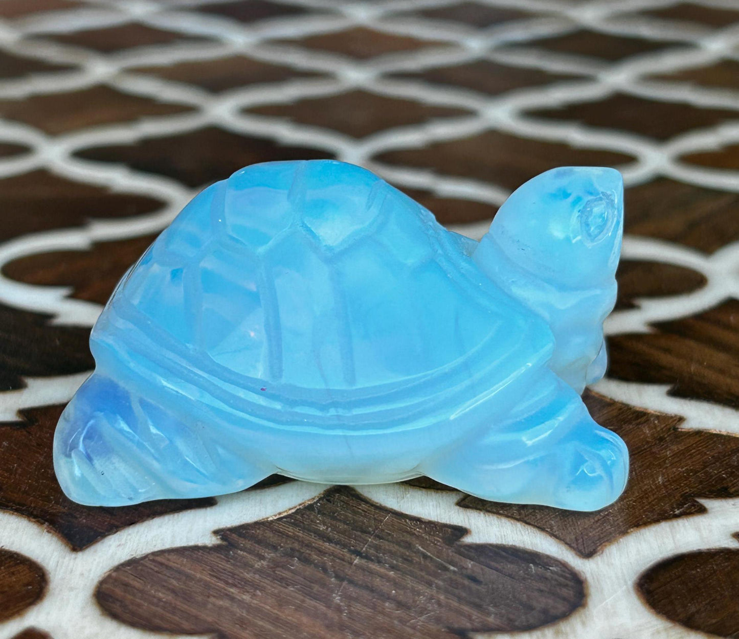 AAA Quality Opalite Turtles ; Crystal Turtle Carvings;