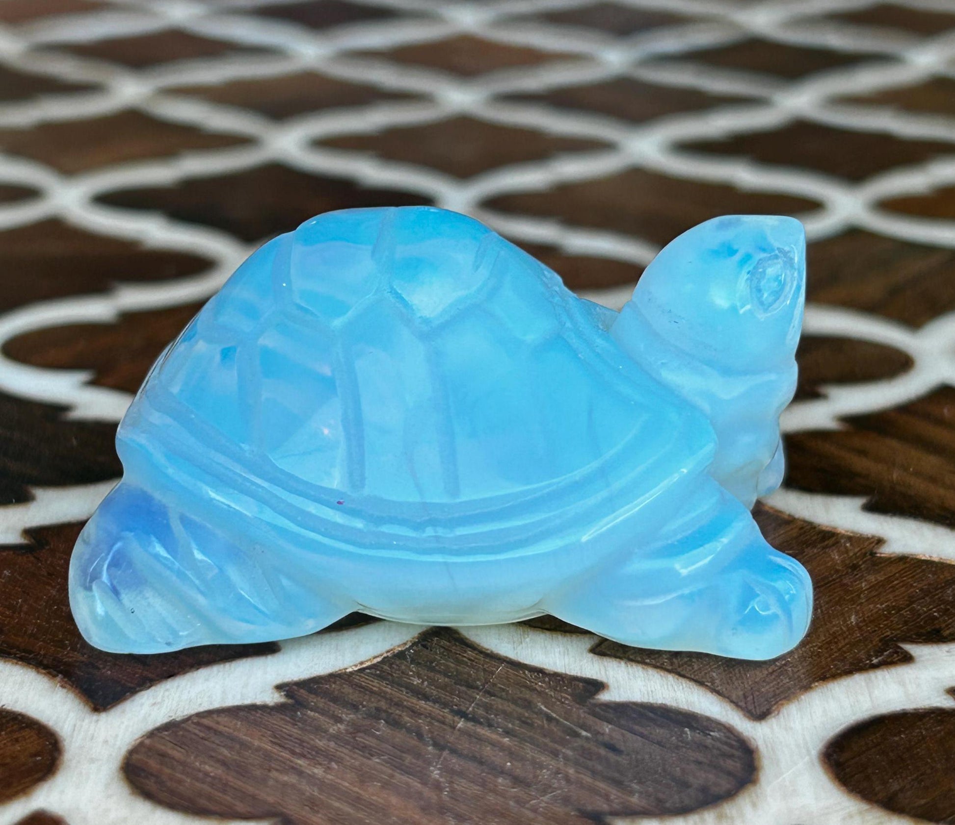 AAA Quality Opalite Turtles ; Crystal Turtle Carvings;