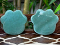 Green Aventurine Dog Paws for dog lovers! 2.05 inches