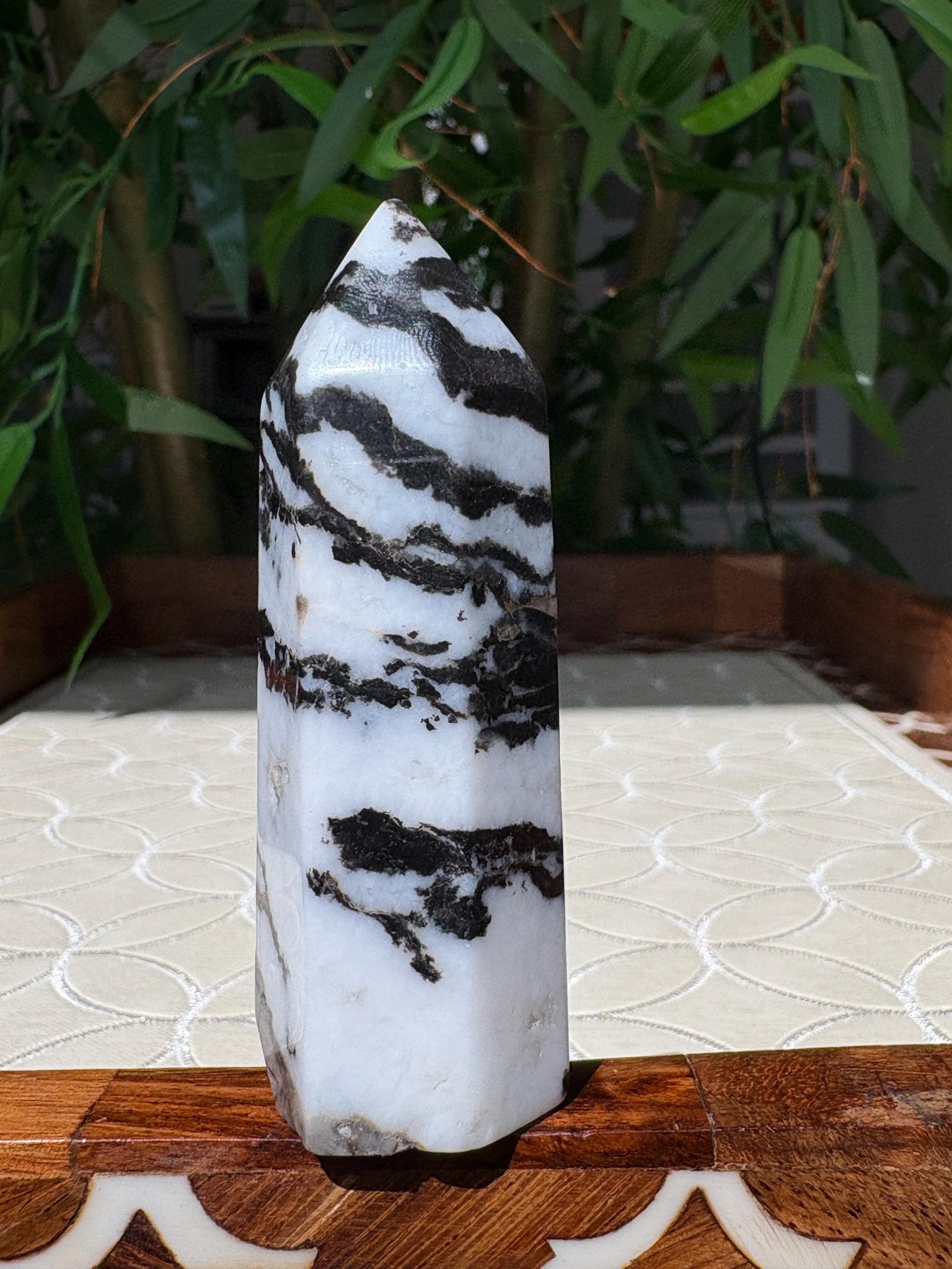 Zebra Jasper Towers; 2.04- 3.55 Inches