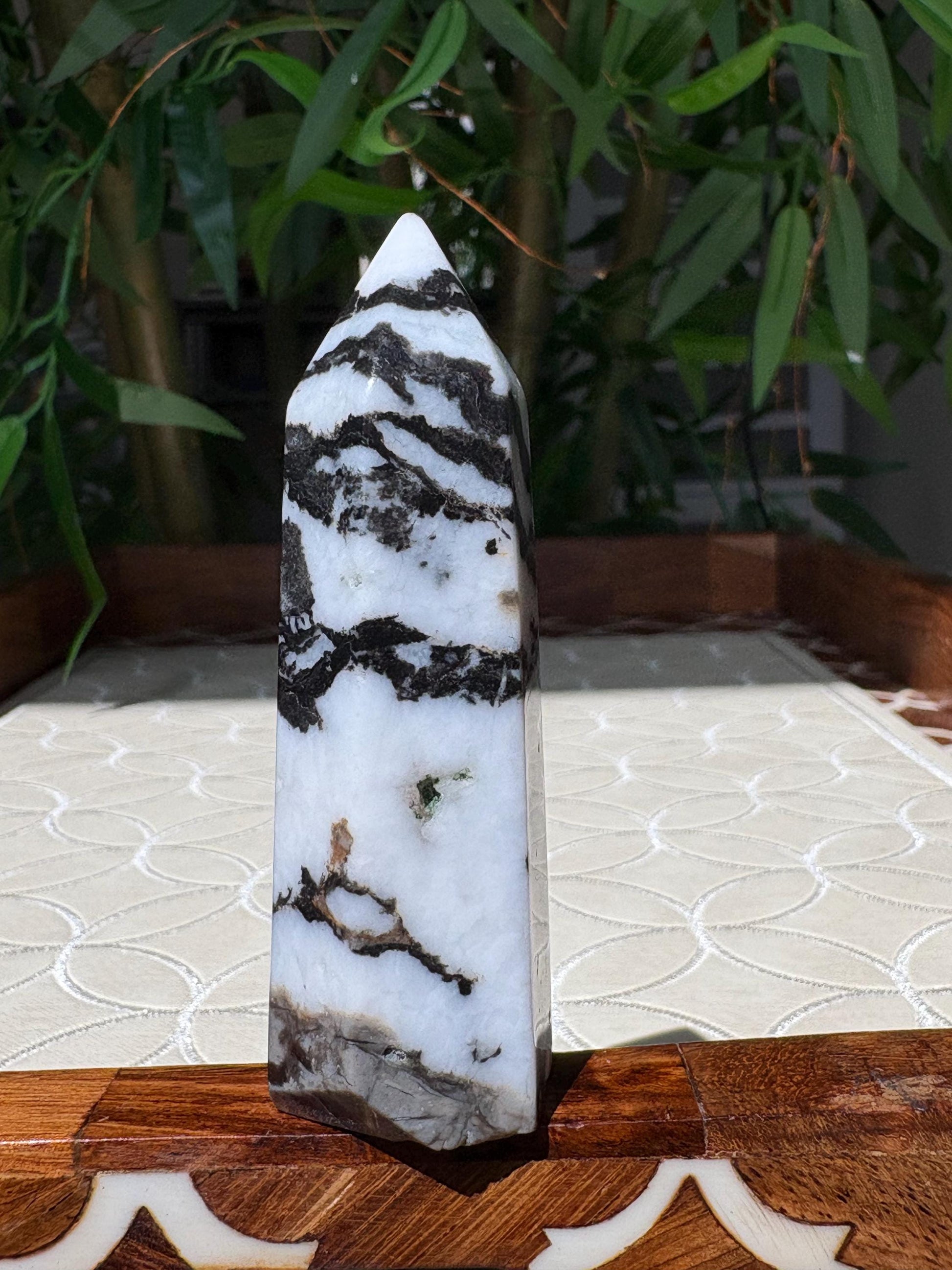 Zebra Jasper Towers; 2.04- 3.55 Inches