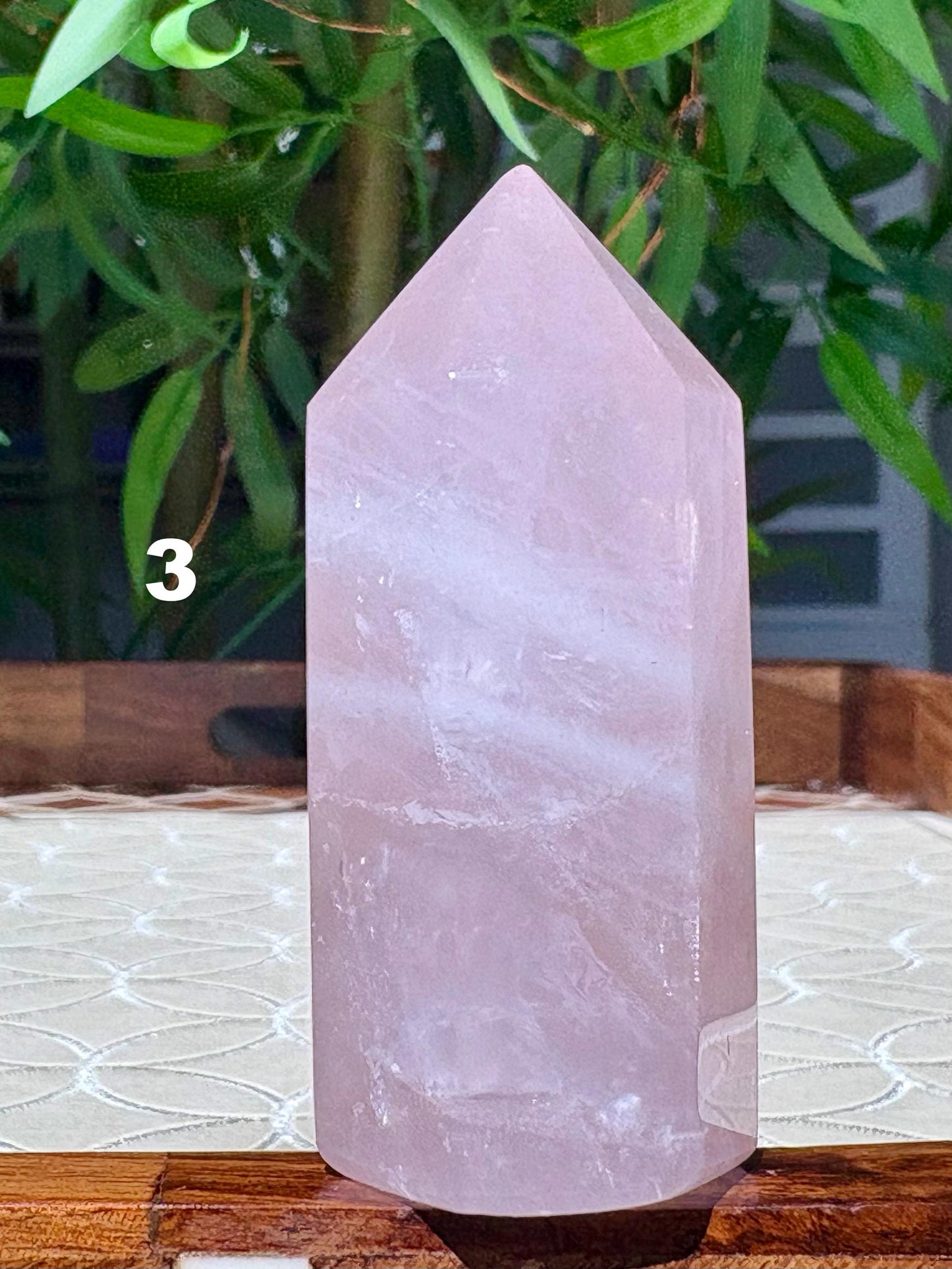Rose Quartz Towers; 2.3- 2.99 inches