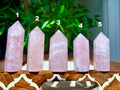Rose Quartz Towers; 2.3- 2.99 inches