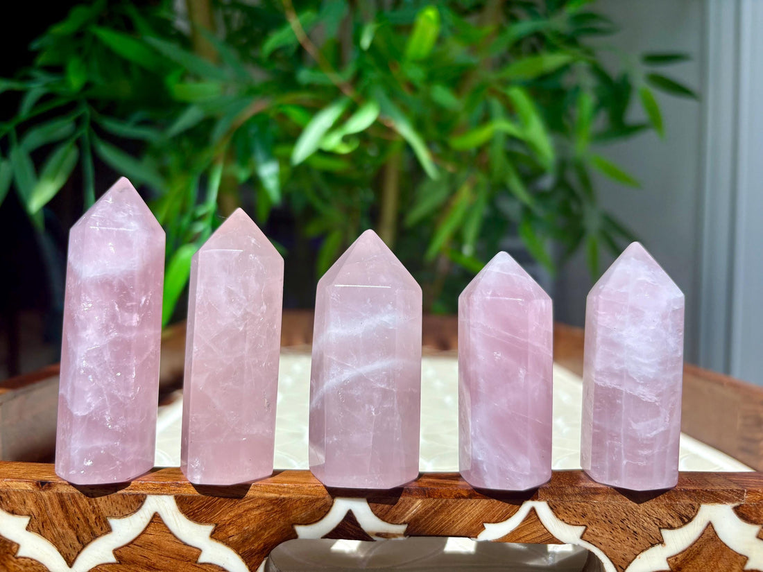 Rose Quartz Towers; 2.3- 2.99 inches