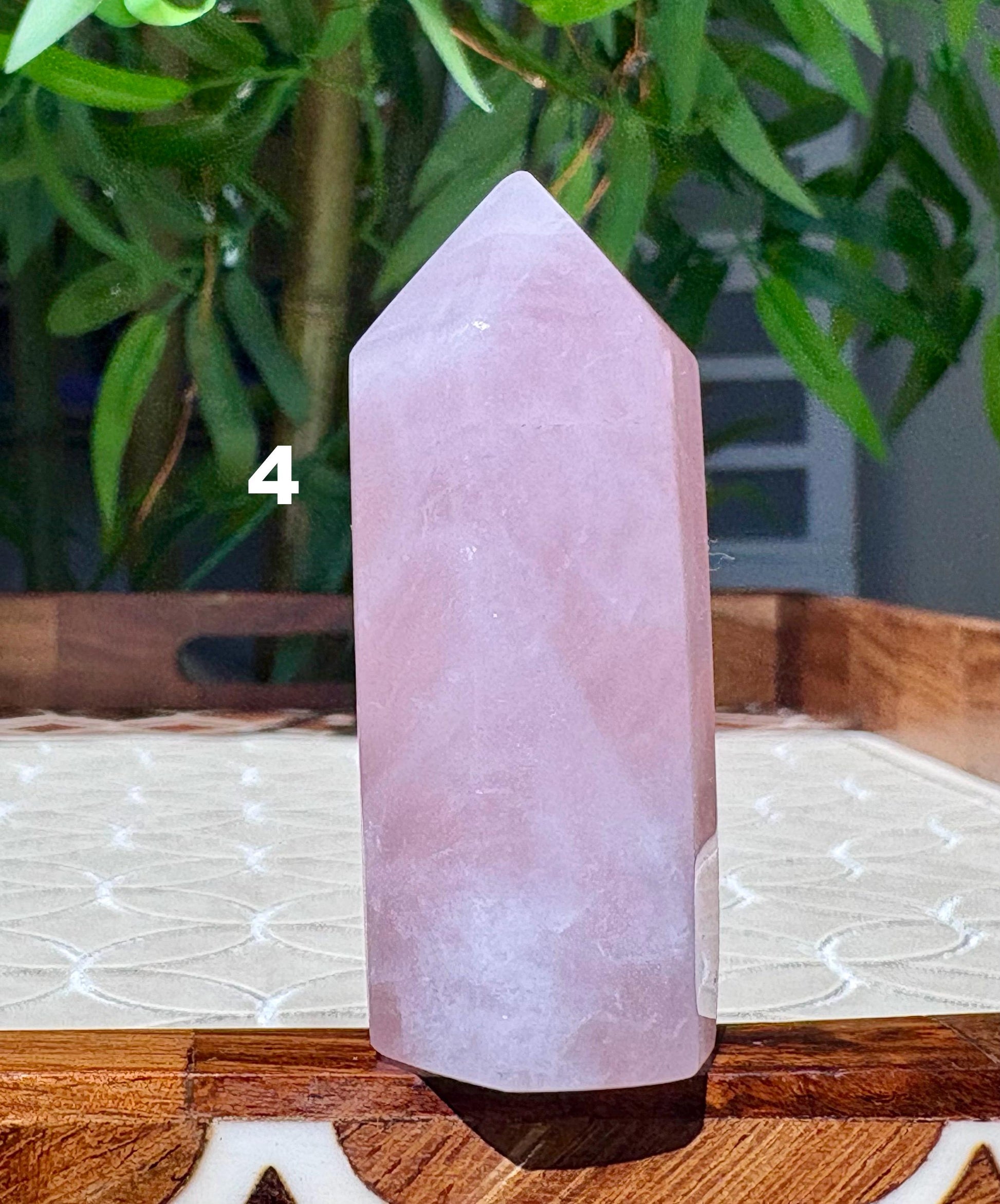 Rose Quartz Towers; 2.3- 2.99 inches