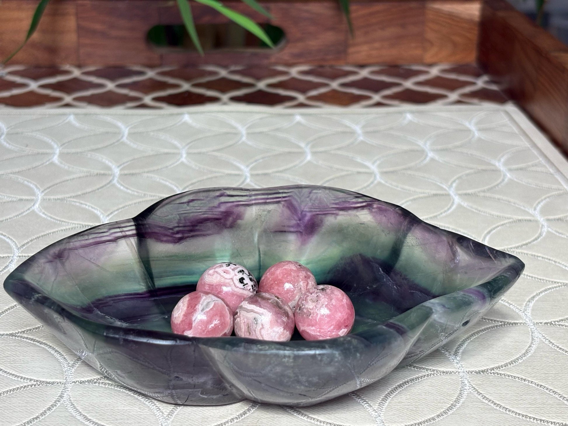 Mini Rhodochrosite Spheres; 18mm