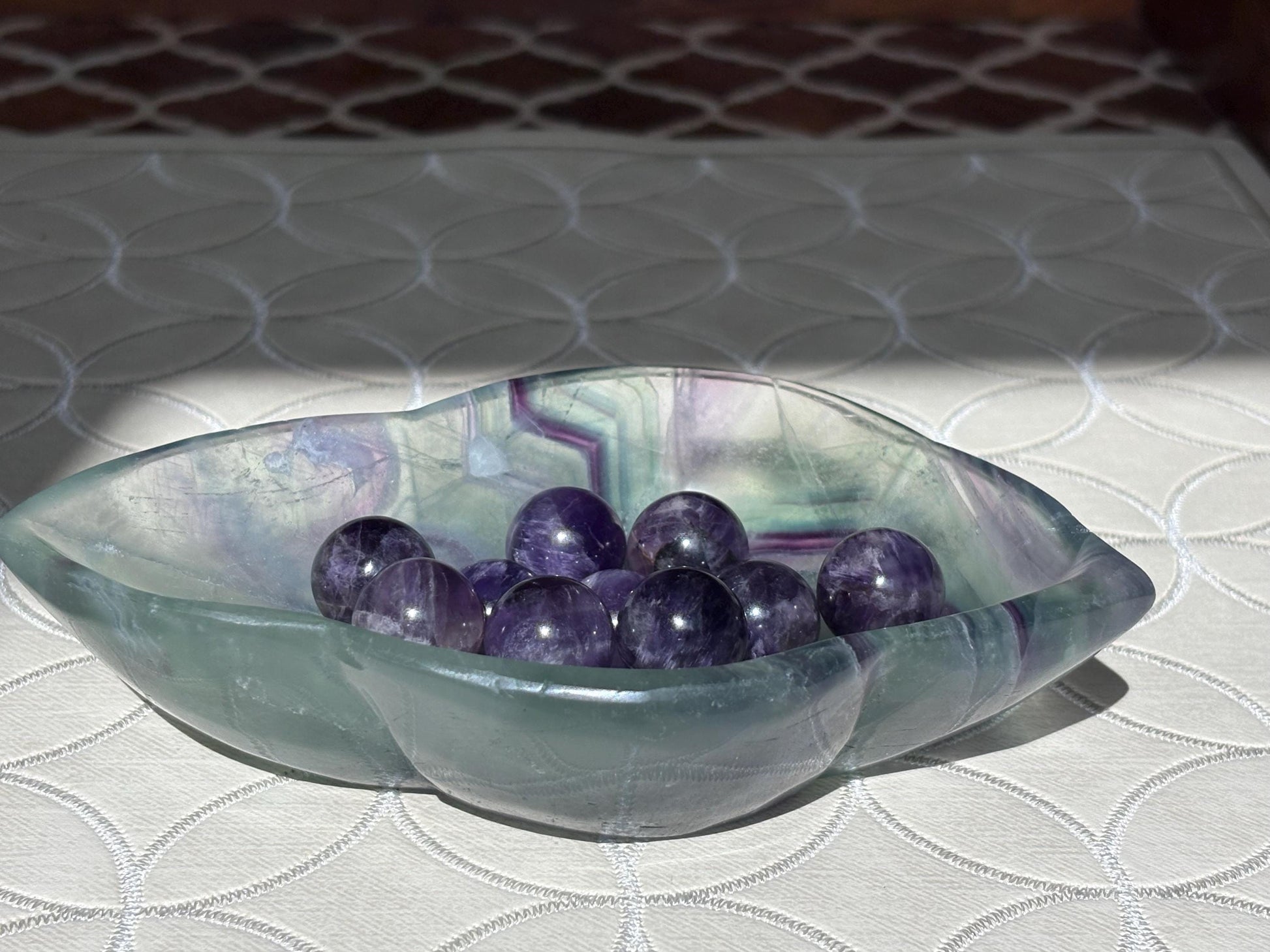 Mini Amethyst Spheres; 16mm