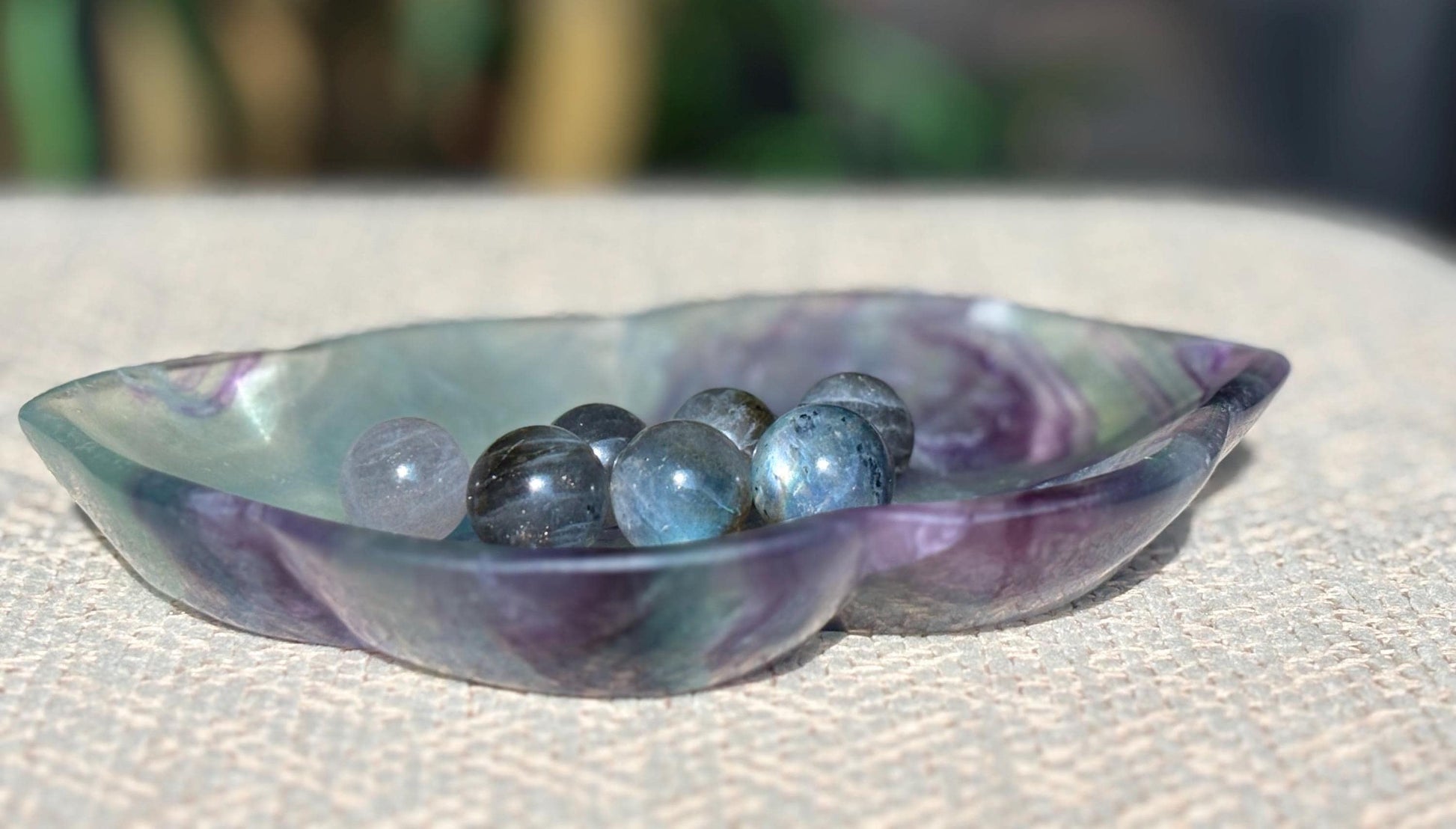 Mini Labradorite Spheres; 16-17mm