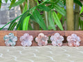 Flower Agate Crystal Carving- Flowers; 1.28 inches