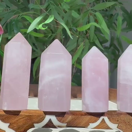 Rose Quartz Towers; 2.3- 2.99 inches